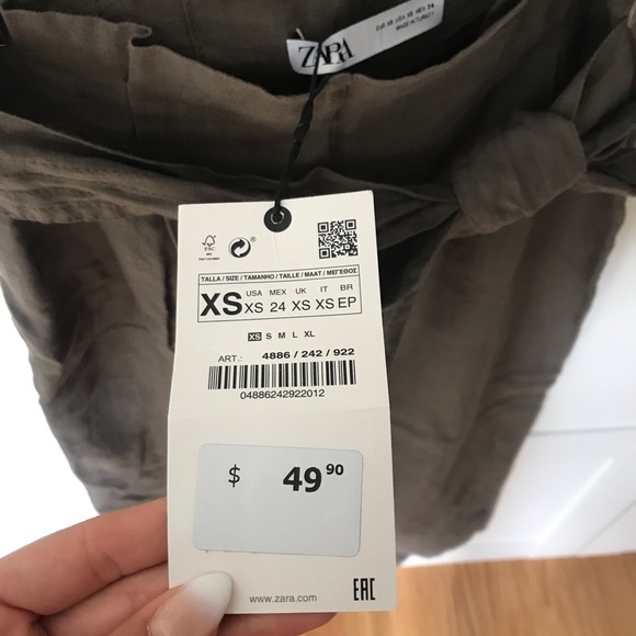 BNWT Zara XS Pants - Picture 2 of 7